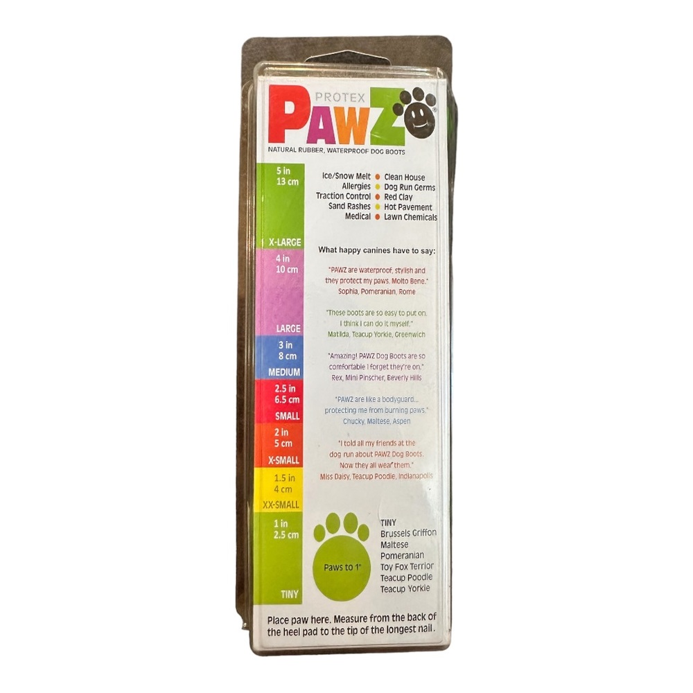 Protex Pawz Rubber Dog Boots - Picture 2 of 2